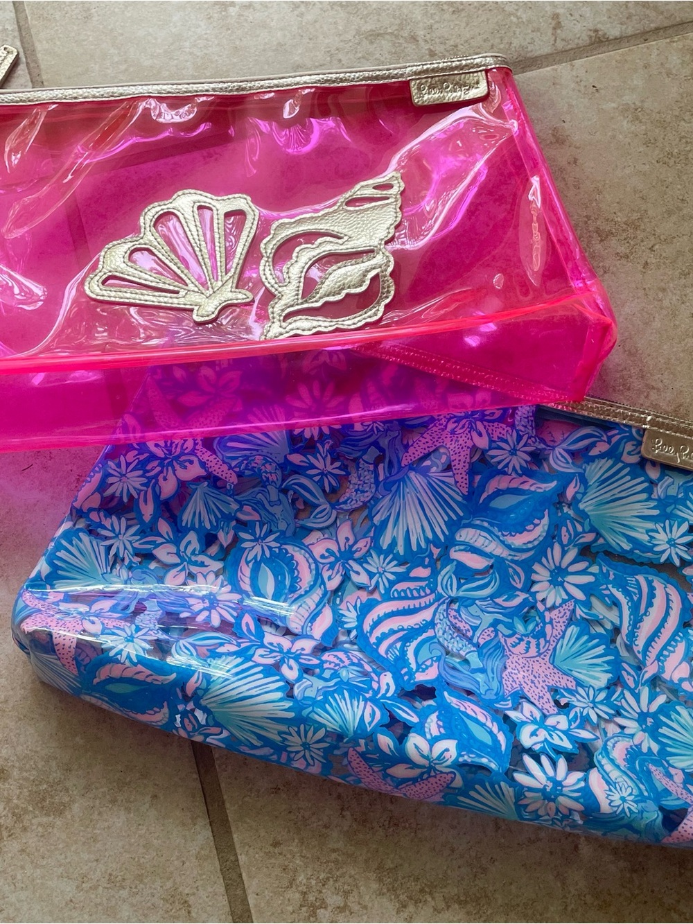 Lilly Pulitzer Zip Pouch Duo